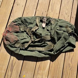 MILITARY ARMY DUFFEL BAG RUCKSACK